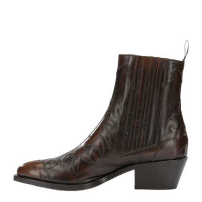 MAYFEYR - Sartore - Postiano 45 Mm Cowboy Ankle Boots - SR3645POSITANOCASTAGNA