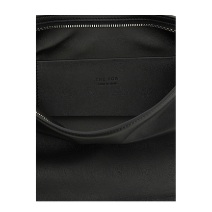 Black Leather Izzy Crossbody Bag