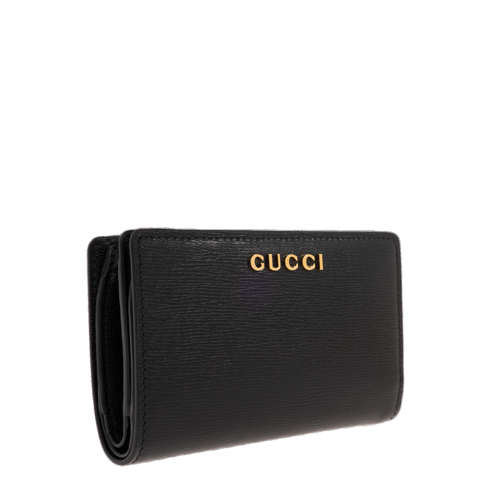 Card Case Wallet in Black Leather