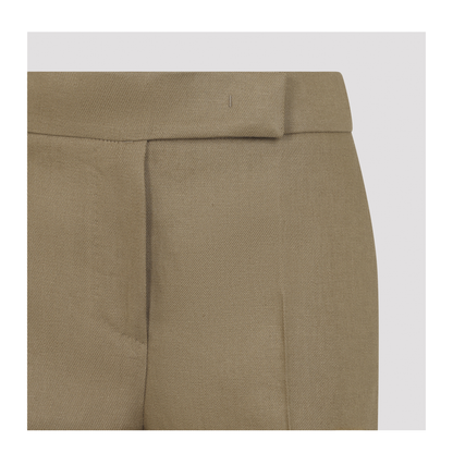 MAYFEYR - Max Mara - Badesse Regular Linen Pants - 2611131022600007