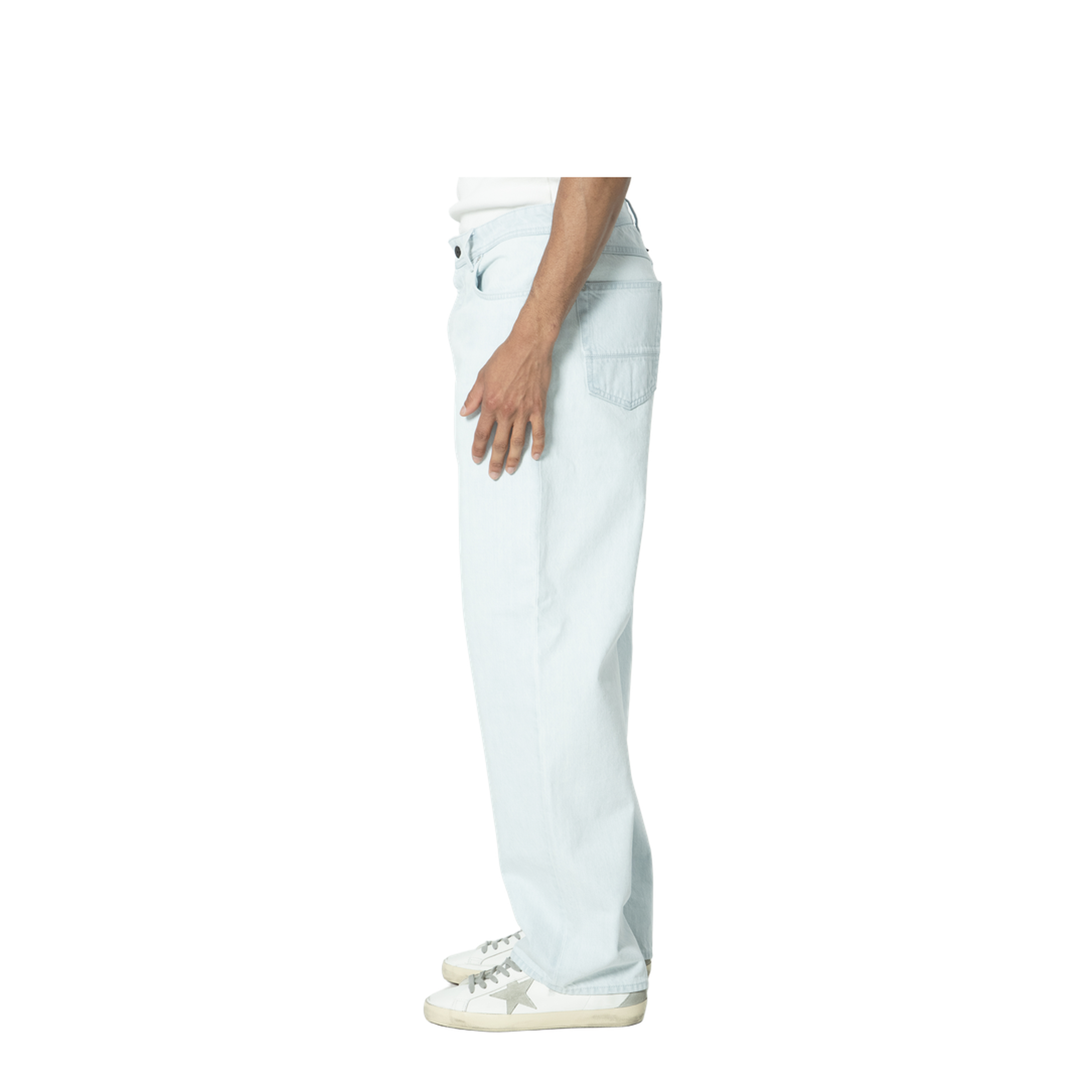 Loose Denim Pants