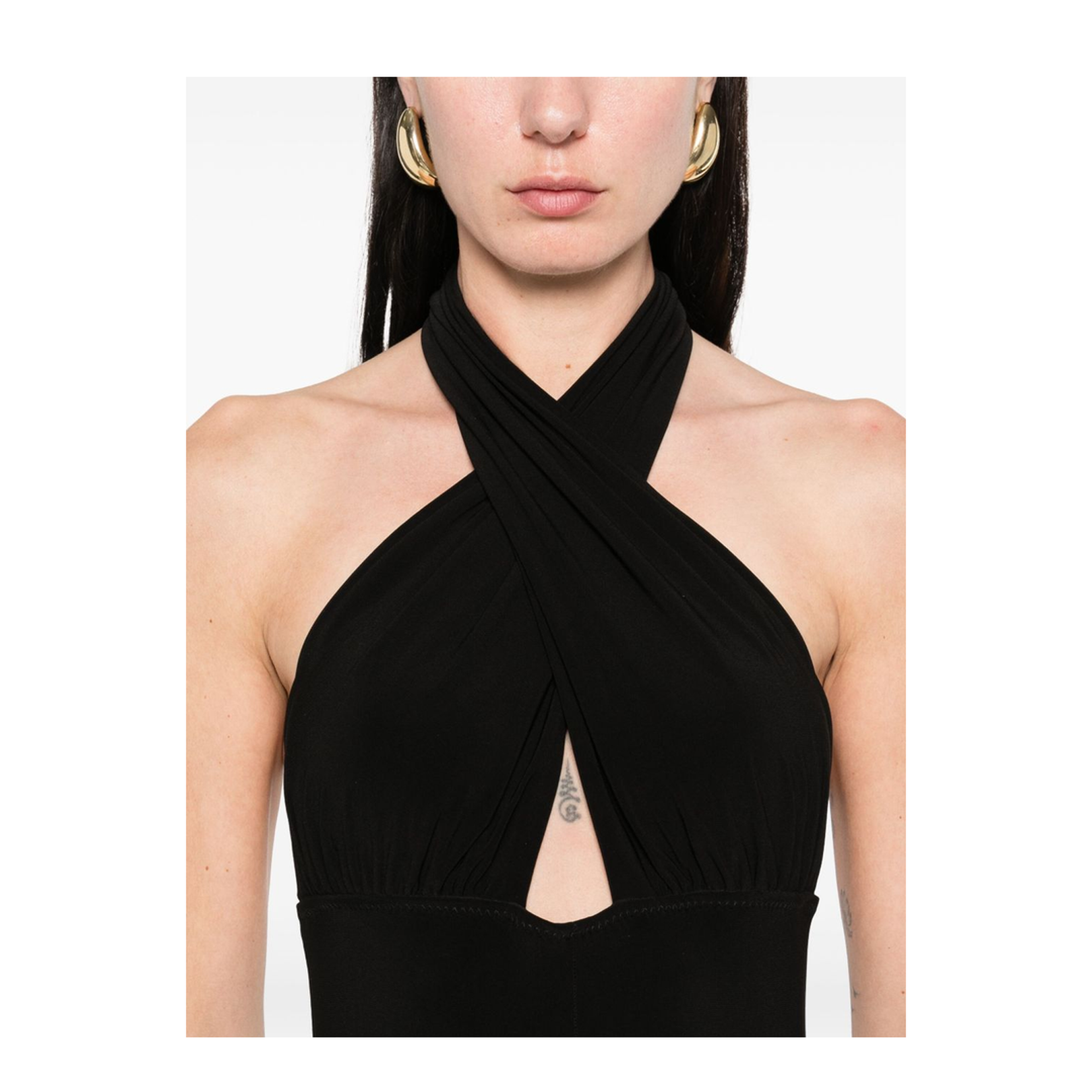 Sleeveless Long Jumpsuit