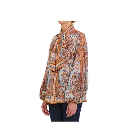 Aster Tie Neck Blouse