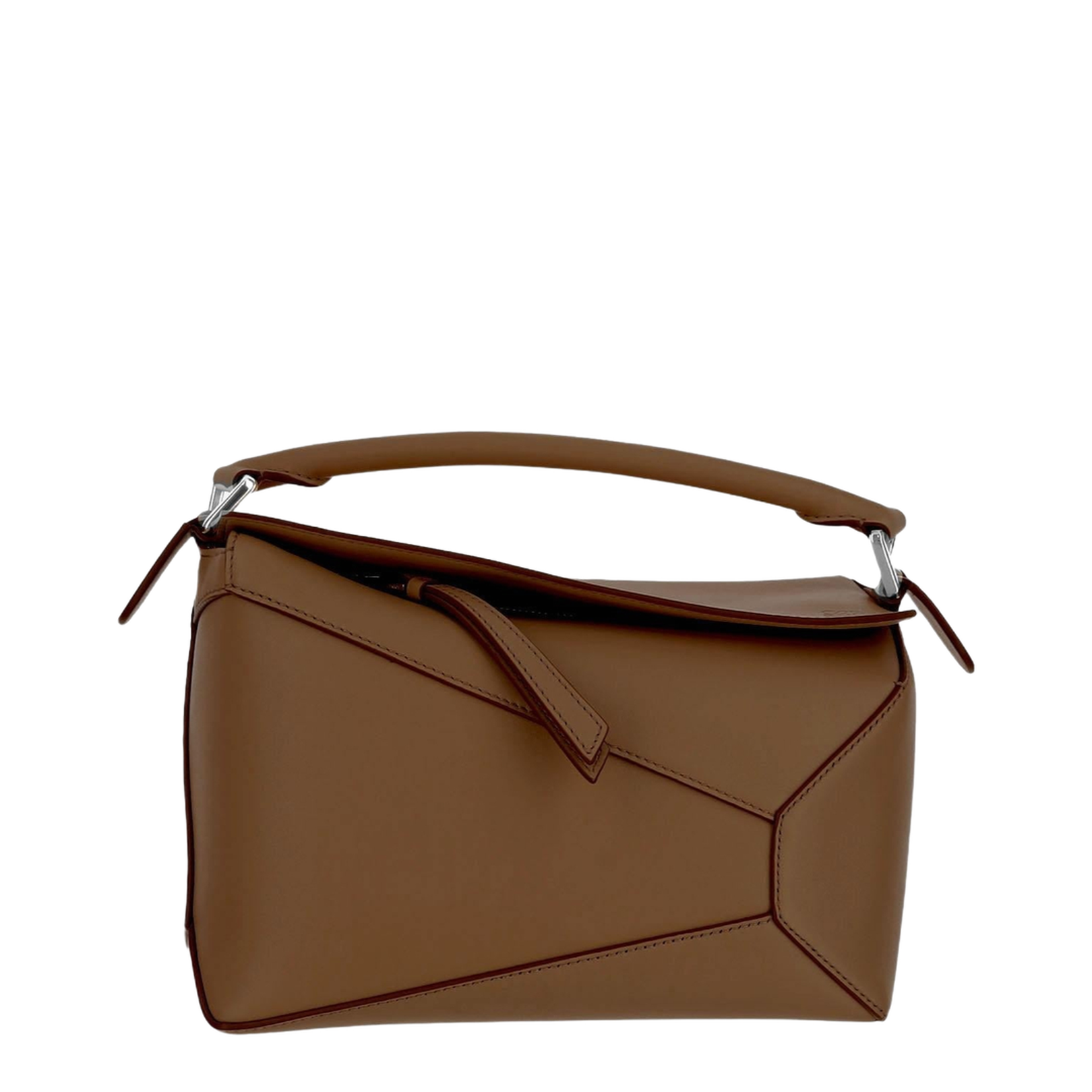 Small Puzzle Edge Bag in Soft Grained Calfskin