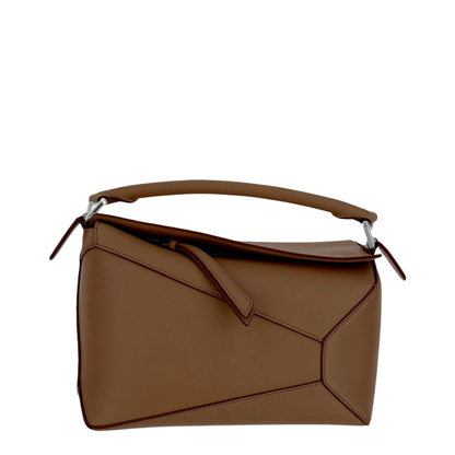 Small Puzzle Edge Bag in Soft Grained Calfskin
