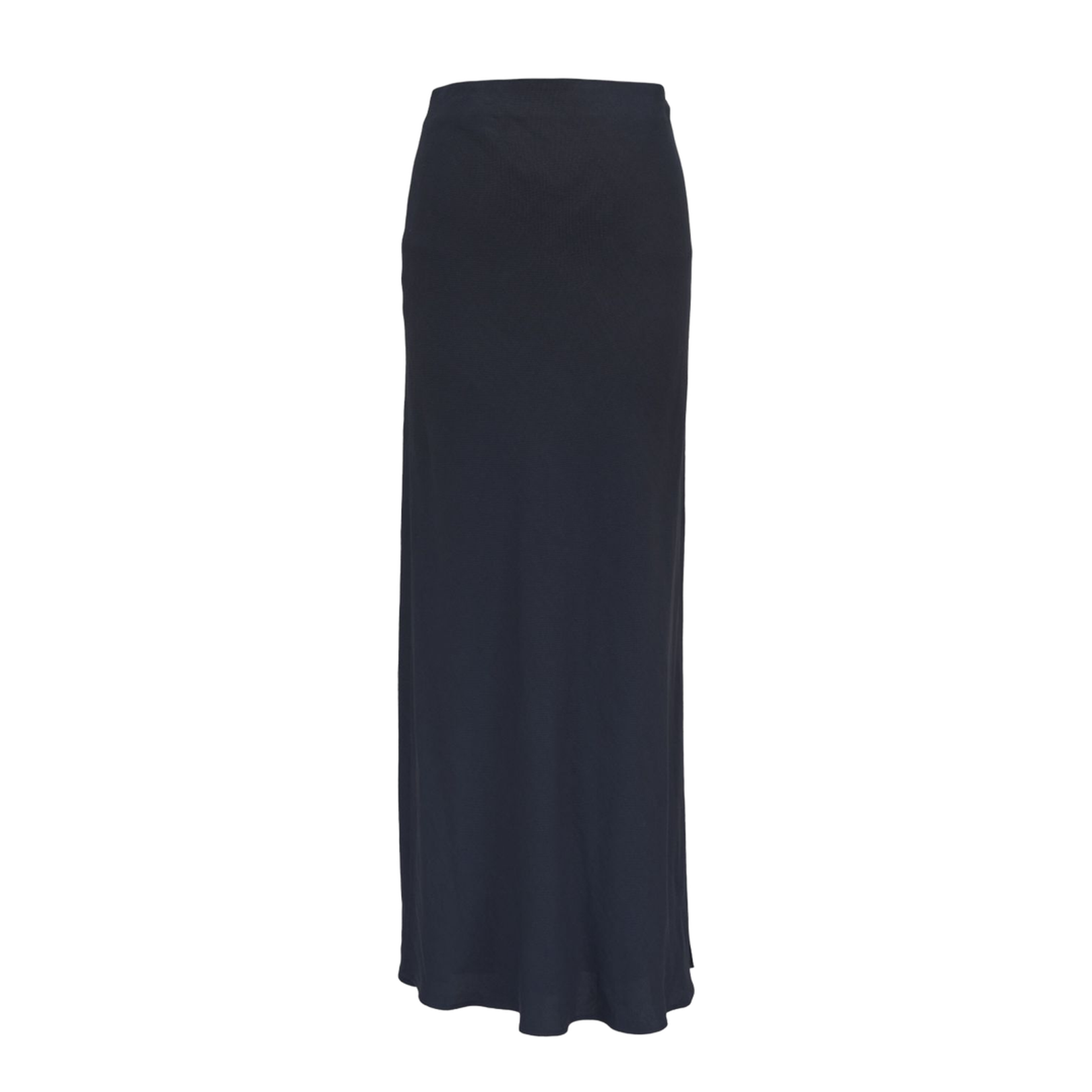 Linen Blend Long Skirt