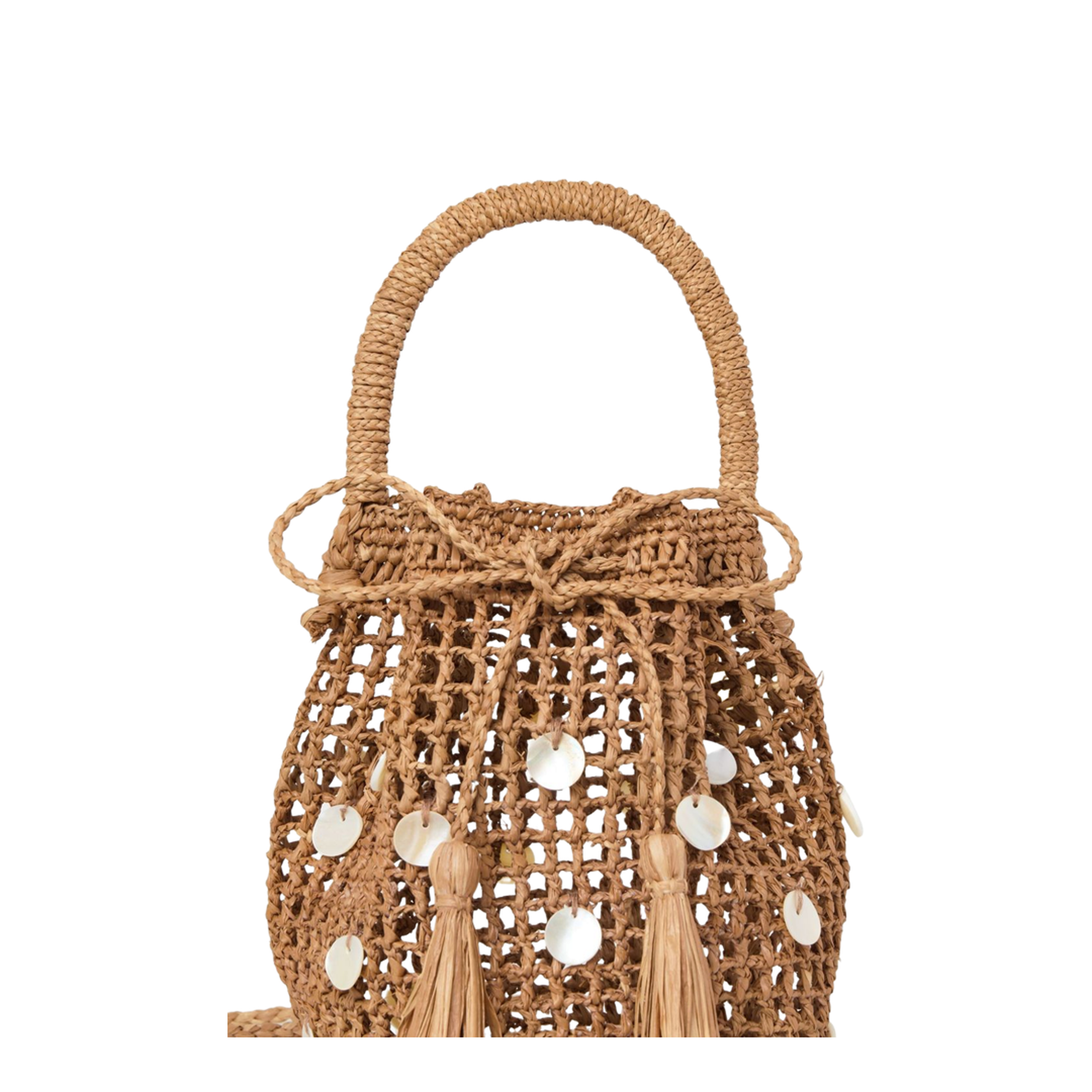 Rafia Bucket Bag