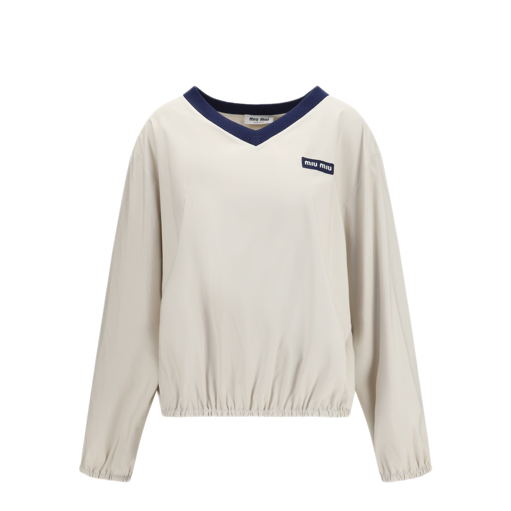 MAYFEYR - Miu Miu - Pong Tec Sweatshirt - MT2247SOOO1904F0D91