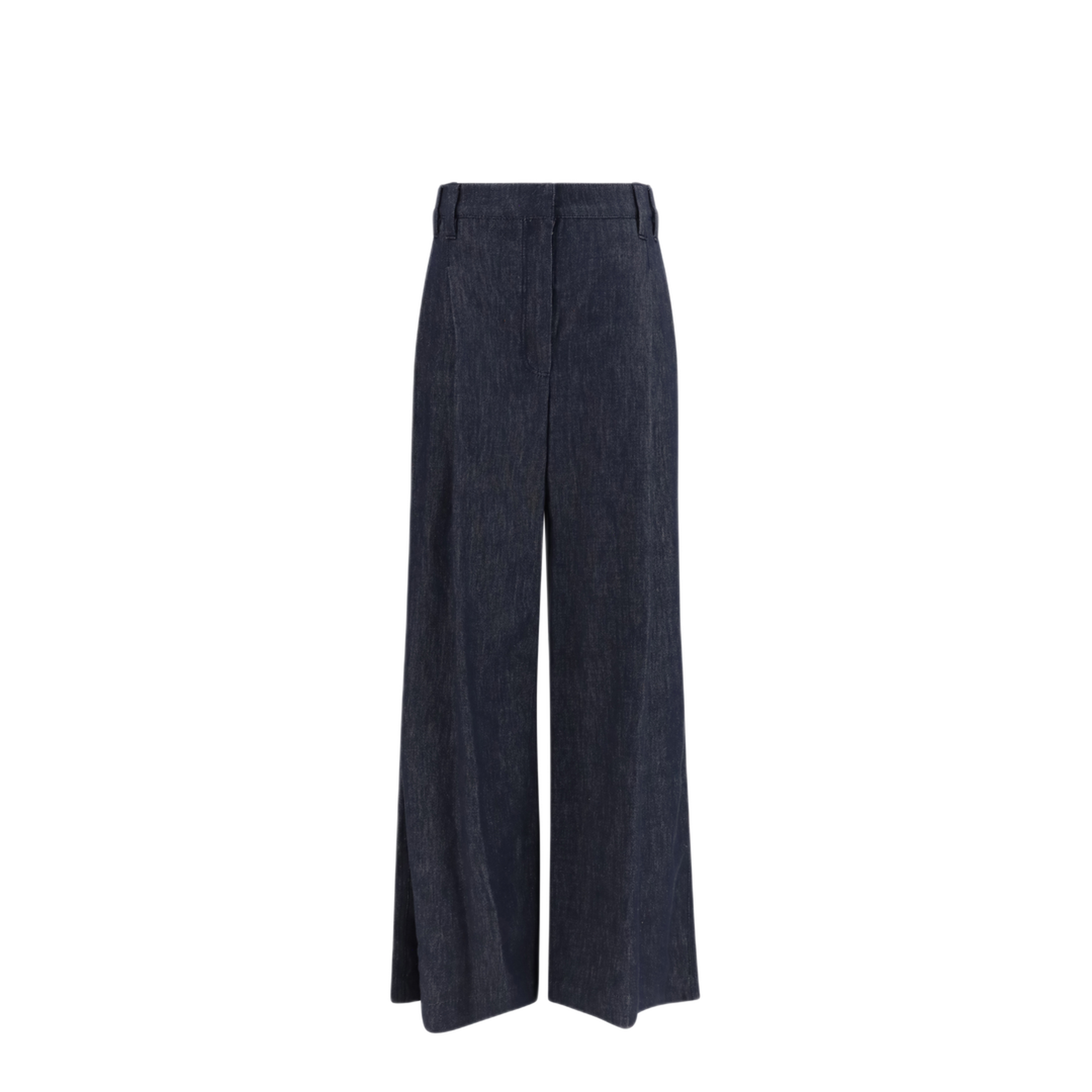 MAYFEYR - Brunello Cucinelli - Denim Effect Twill Wide Pants - MB125P5759