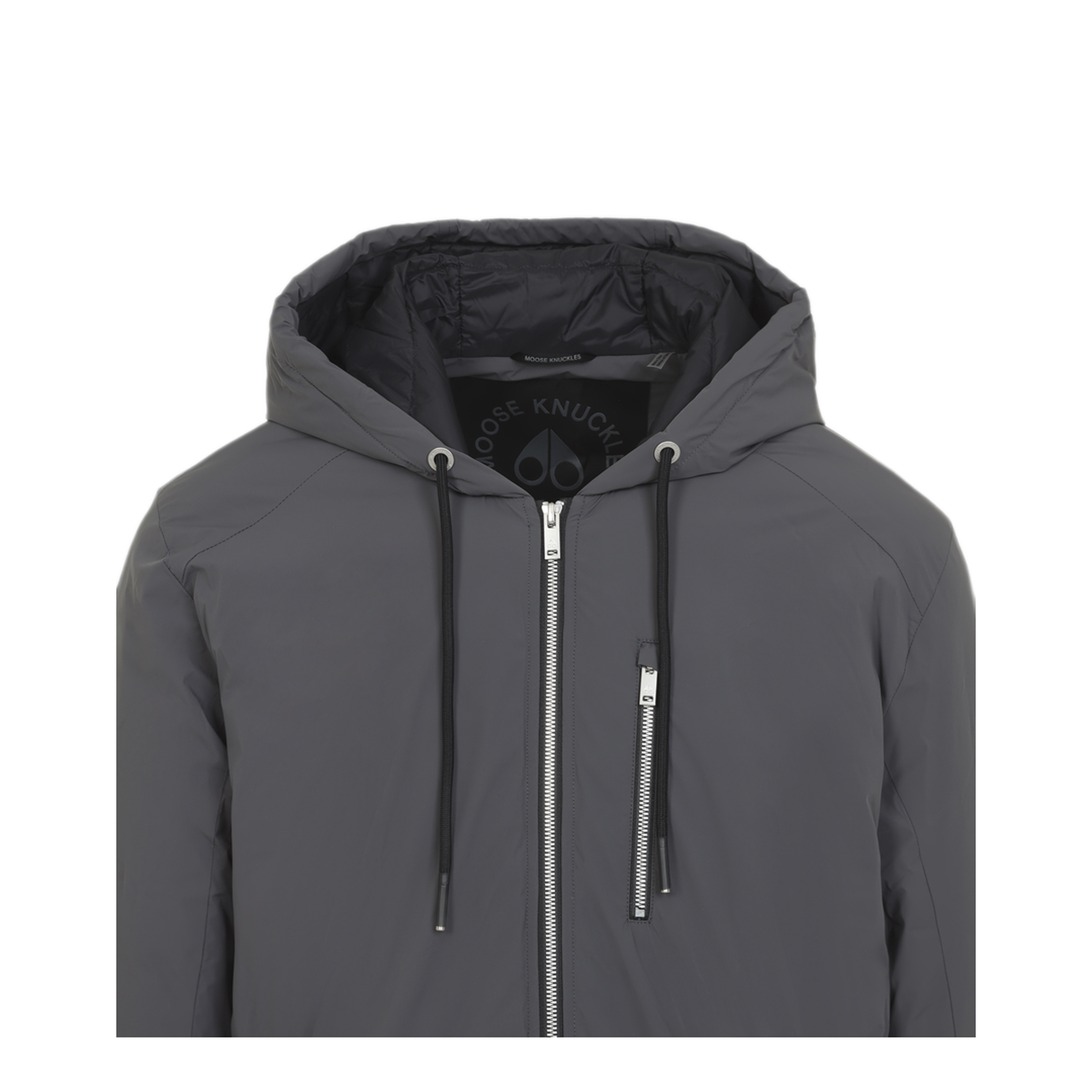MAYFEYR - Moose Knuckles - Cement Northdale Zip Jacket - M35MJ2101542