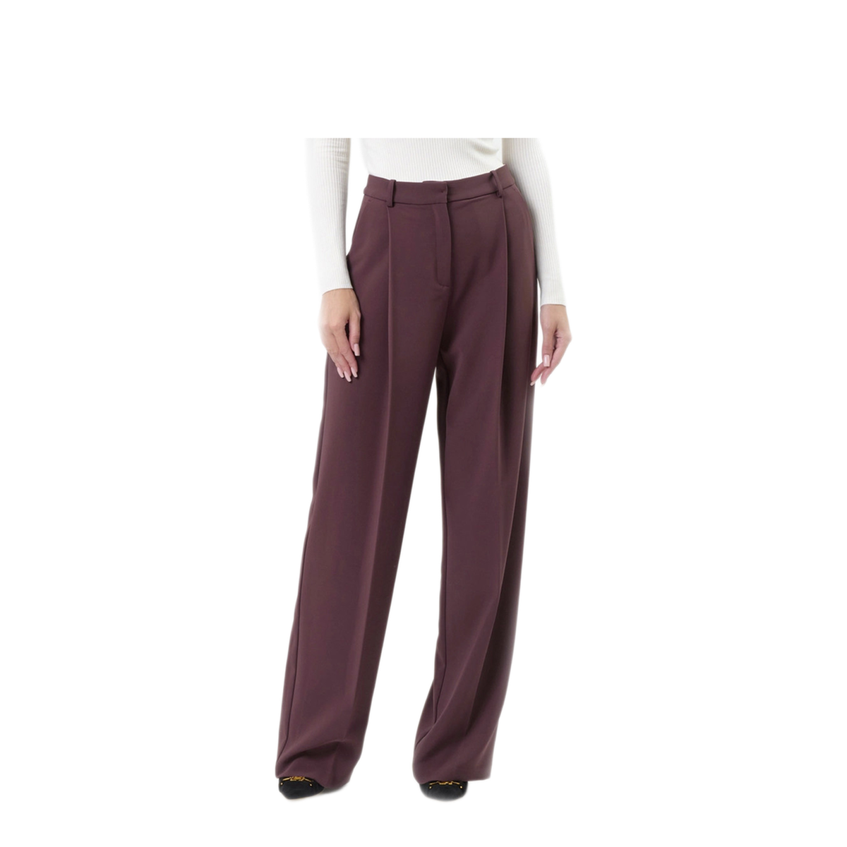 MAYFEYR - Elisabetta Franchi - Trousers - PA12556E2V360