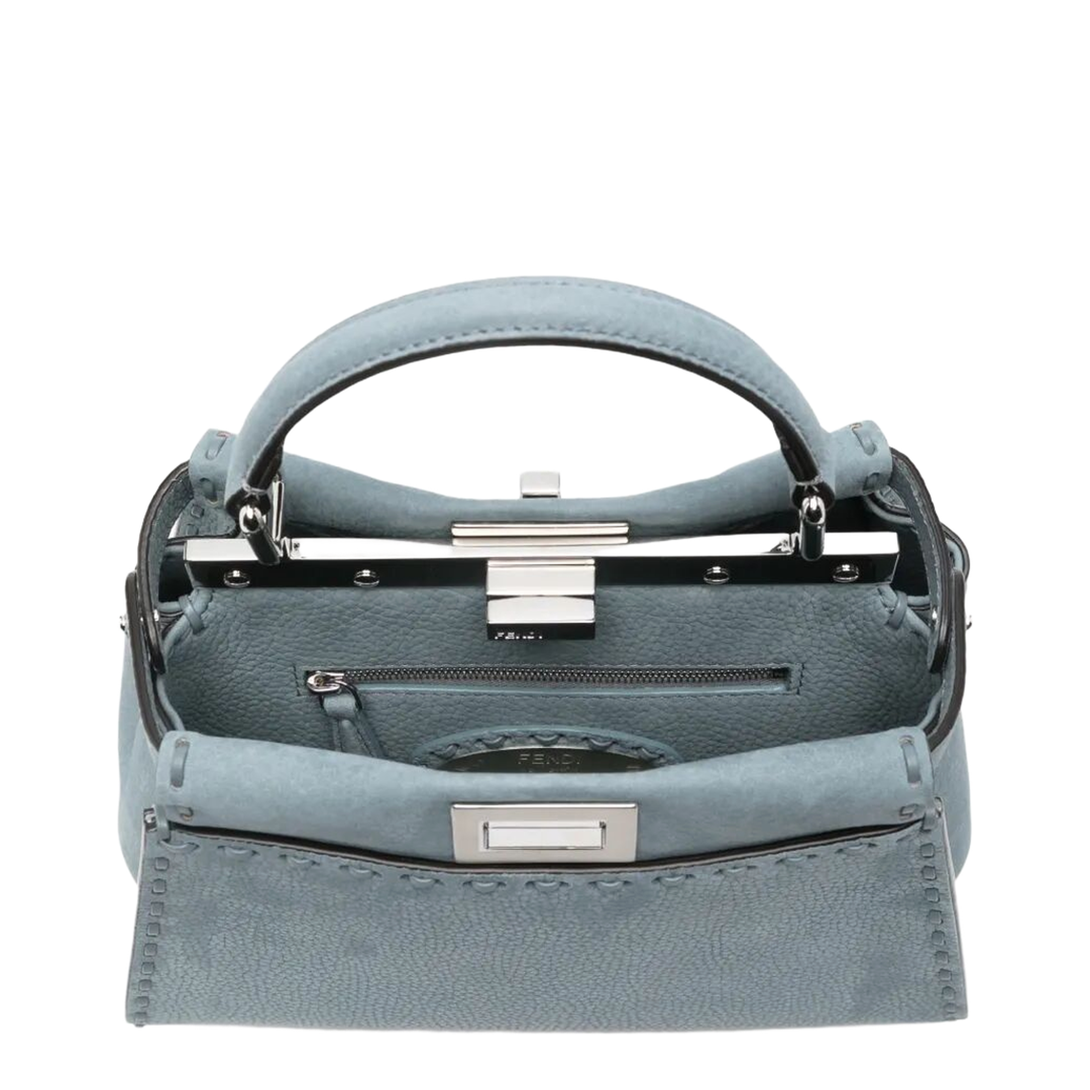 MAYFEYR - Fendi - Peekaboo Iseeu Mini Suede Bag - 8BN244AVQQ