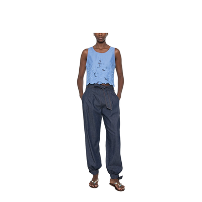 MAYFEYR - Ermanno Scervino - Top Light Blue - D484L304KDK74037