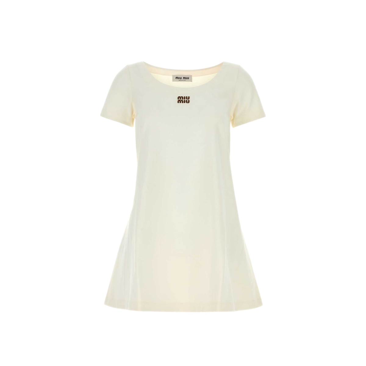 MAYFEYR - Miu Miu - Cotton Mini Dress - MF6409SOOO1965F0009