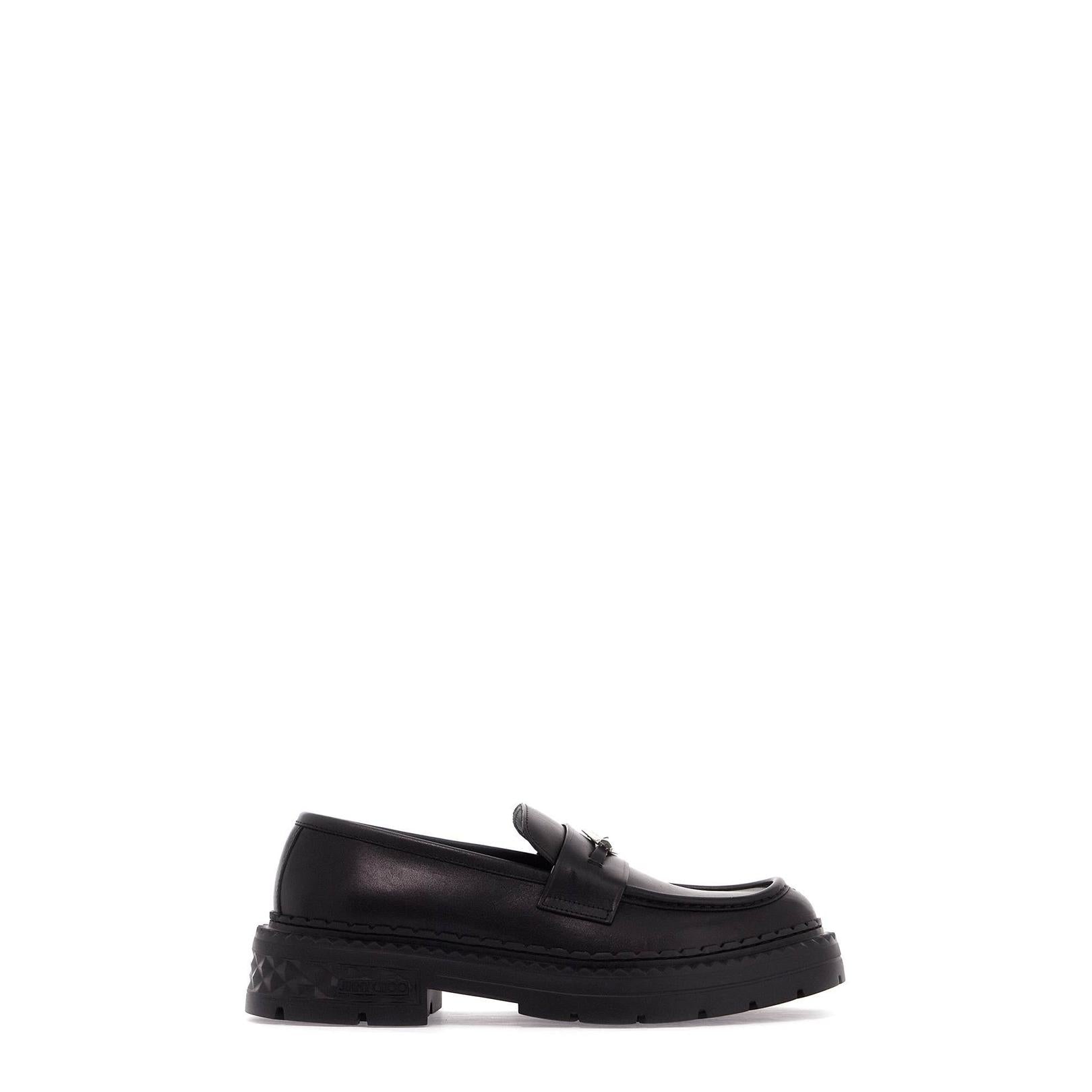 Jimmy Choo leather marlow loafers