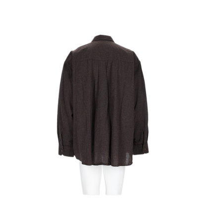 MAYFEYR - Our Legacy - Camicia Barrowed - M4262BTCTRUFFLECHECKGRIDCLOTH
