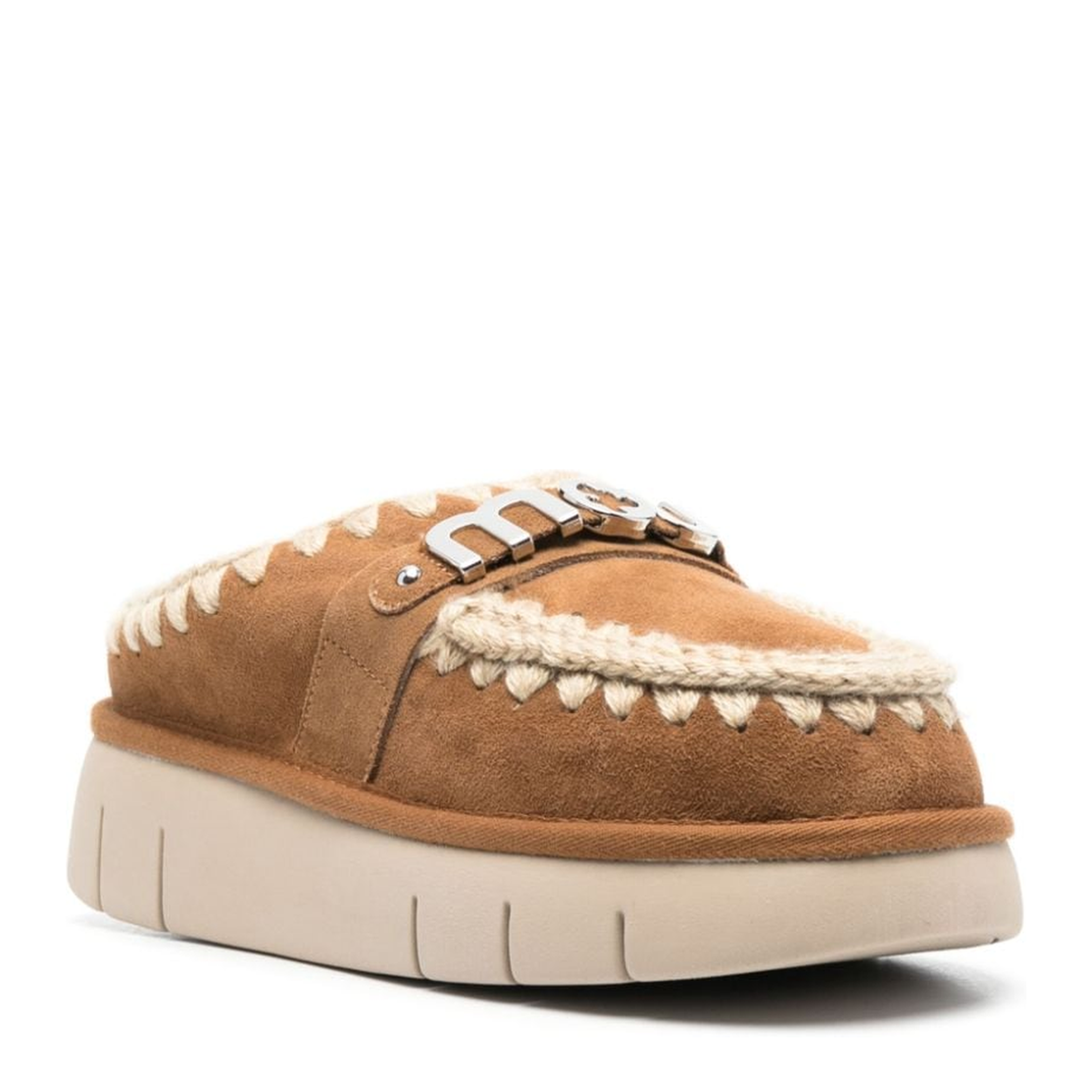 Bounce Clog Metal Logo Slippers