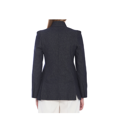 Slim-fit single-breasted blazer