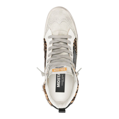 Mid Star Leather Sneakers
