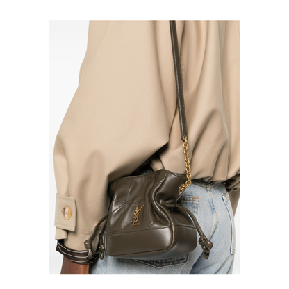 MAYFEYR - Saint Laurent - Jamie Mini Shoulder Pouch In Lambskin - 859174AAB323212