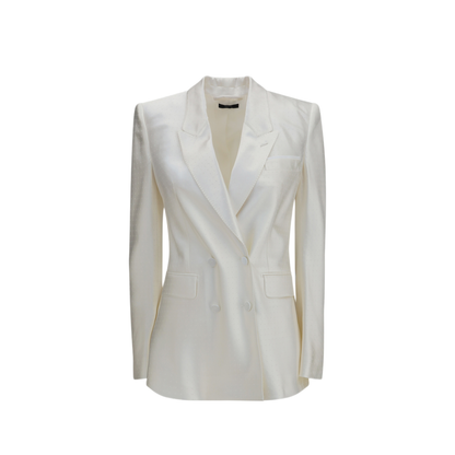MAYFEYR - Tom Ford - Polka Dot Satin Double Breasted Blazer - GI3078FAX1732WAD