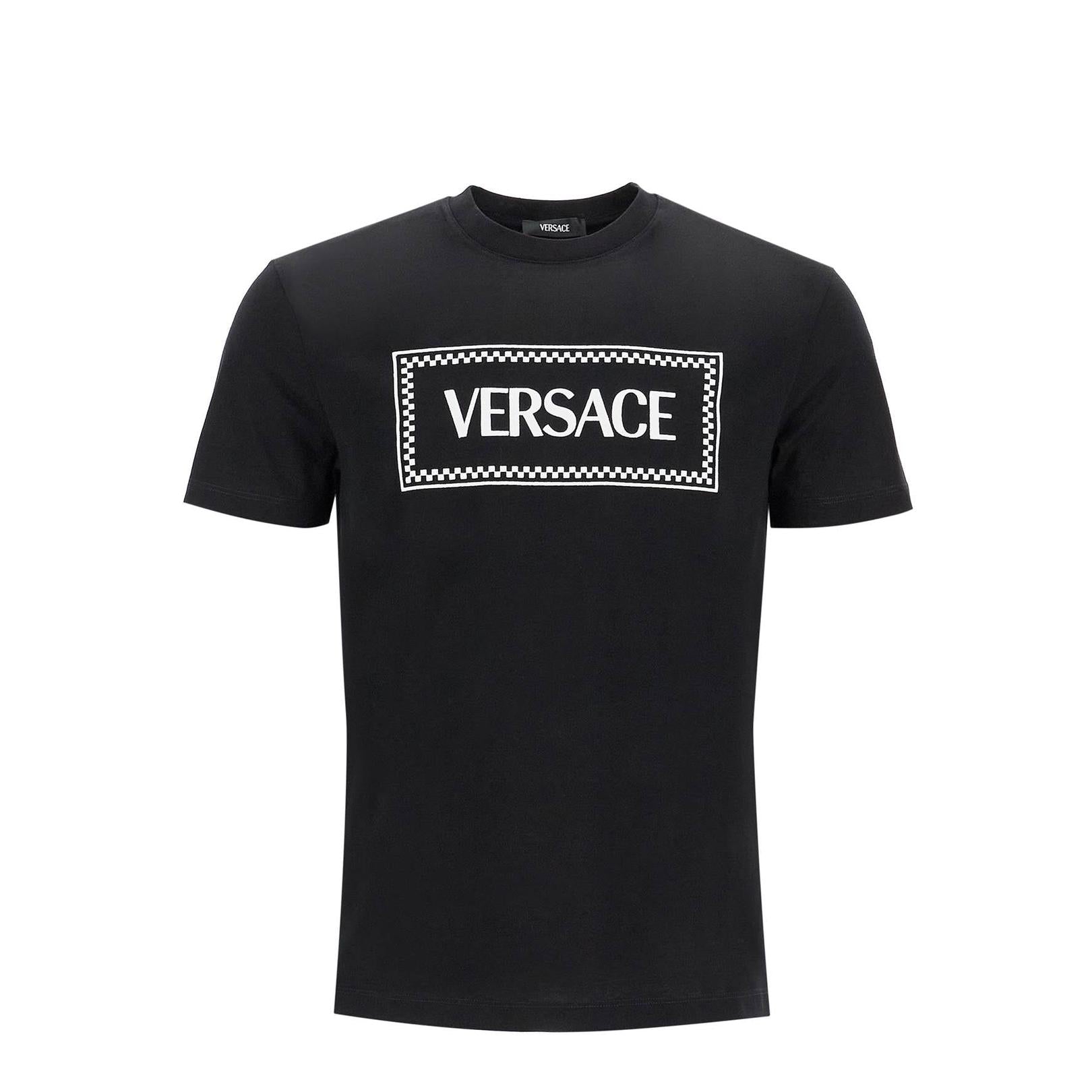 Versace embroidered logo t-shirt