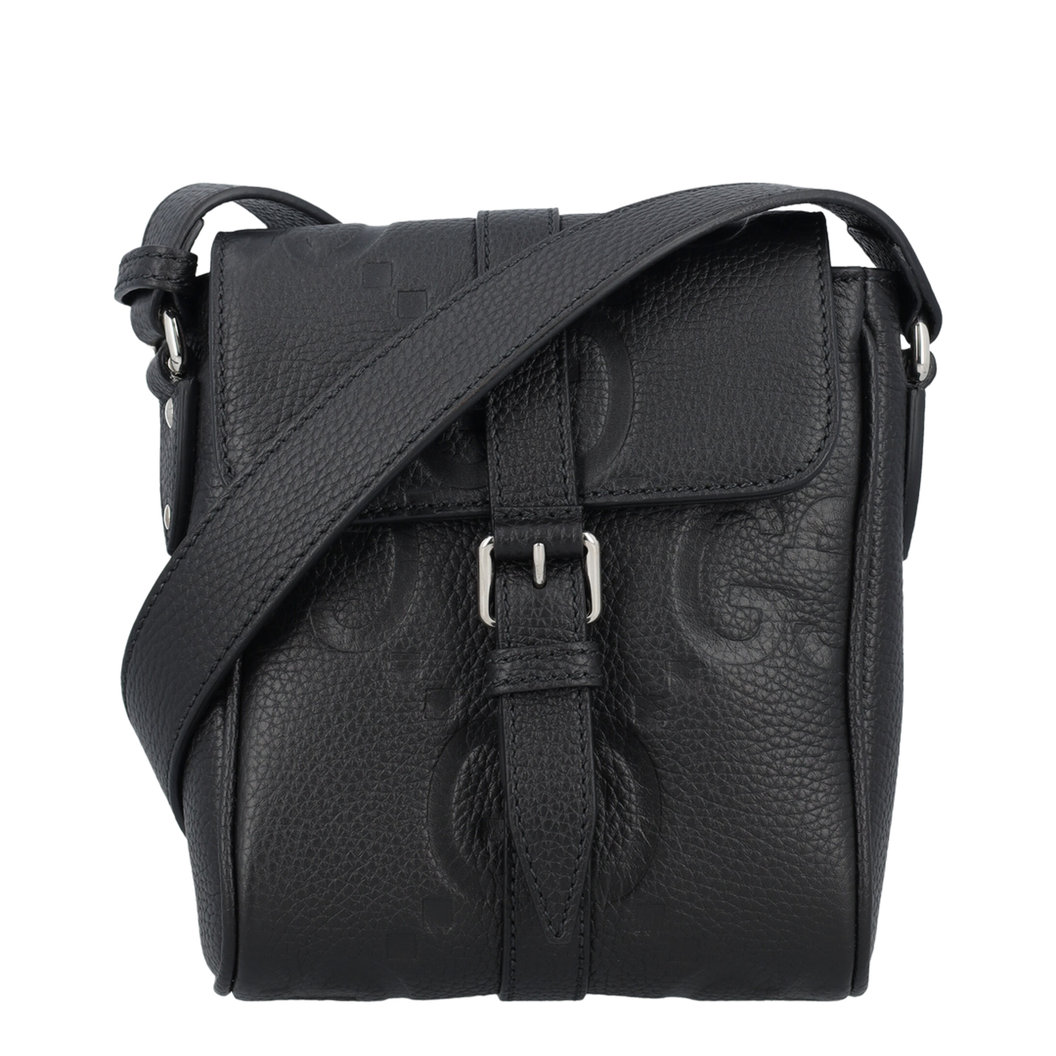 Jumbo Small Shoulder Bag in Black
