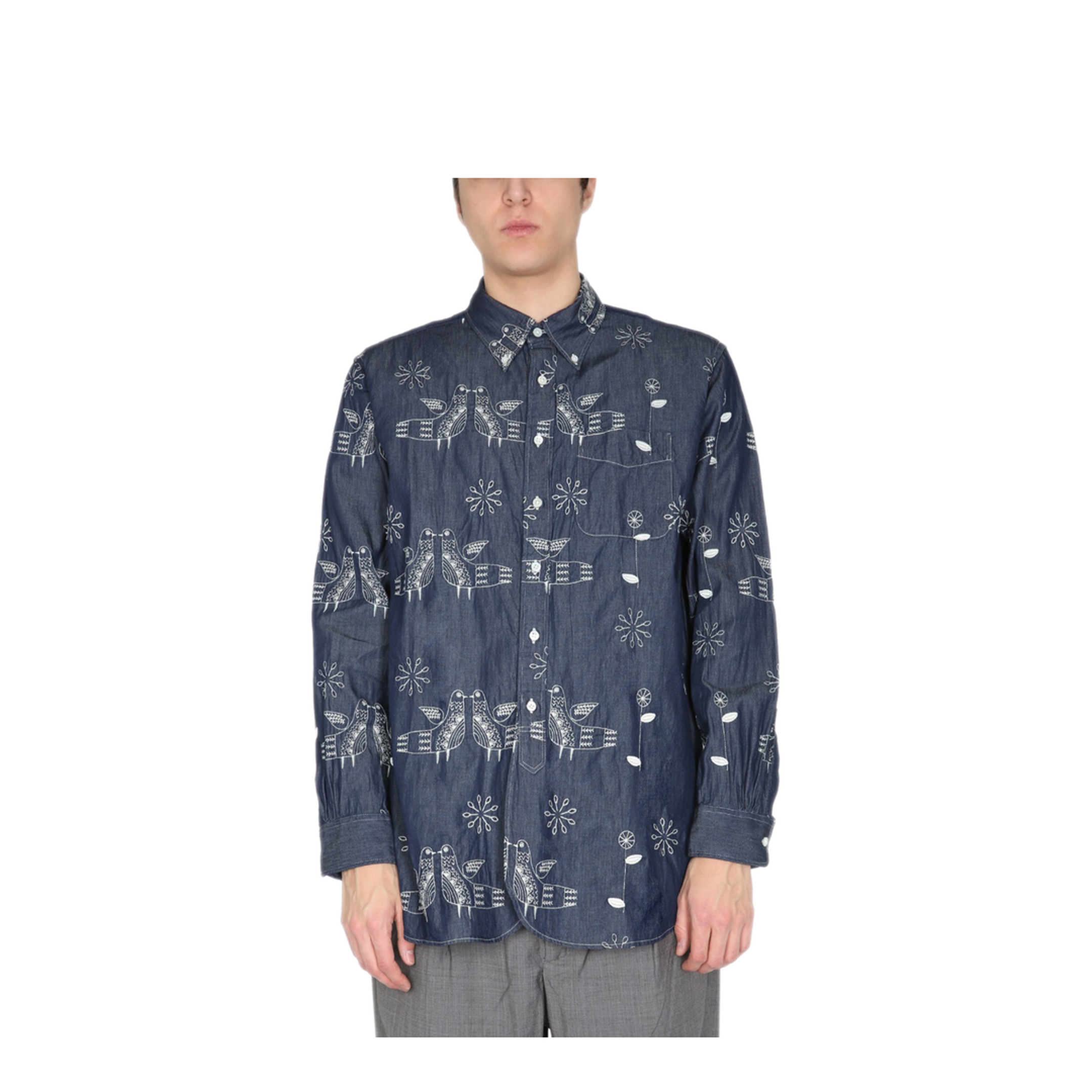 MAYFEYR - ENGINEERED GARMENTS - Bird Embroidery Shirt - 22S1A001ND021