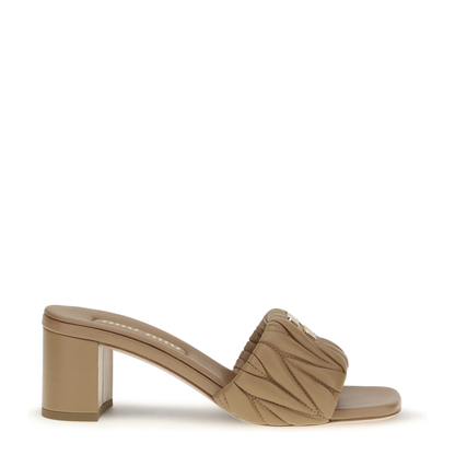 MAYFEYR - Miu Miu - Logoed Sandals - 5XX657F05588T
