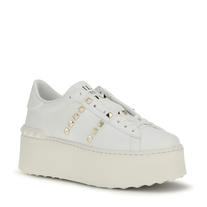 MAYFEYR - Valentino - Rockstud Untitled Flatform Sneakers - 8W2S0GG8BHS
