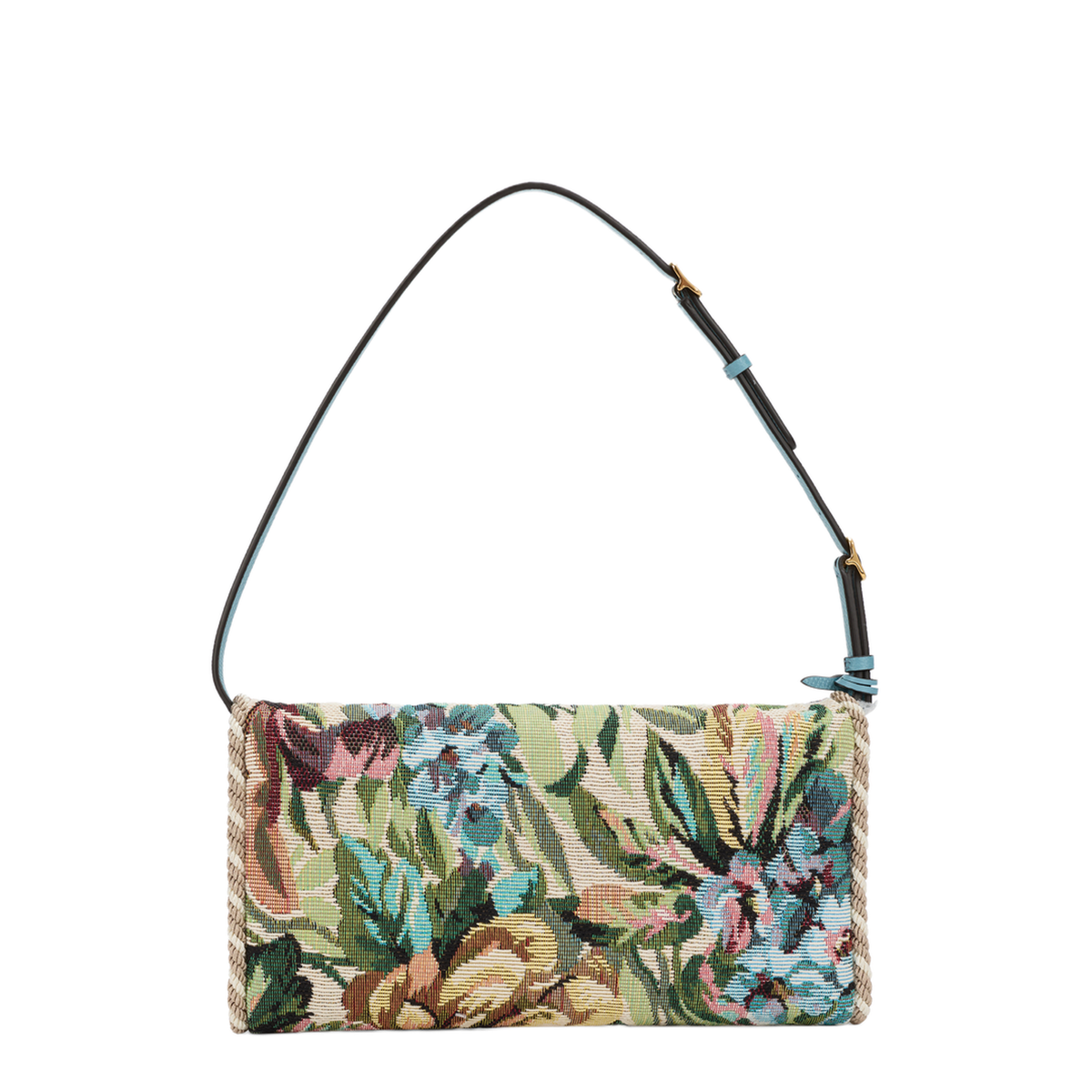 MAYFEYR - Valentino - Floral Shoulder Bag Vlogo - 8W0B0T31TMICYQ