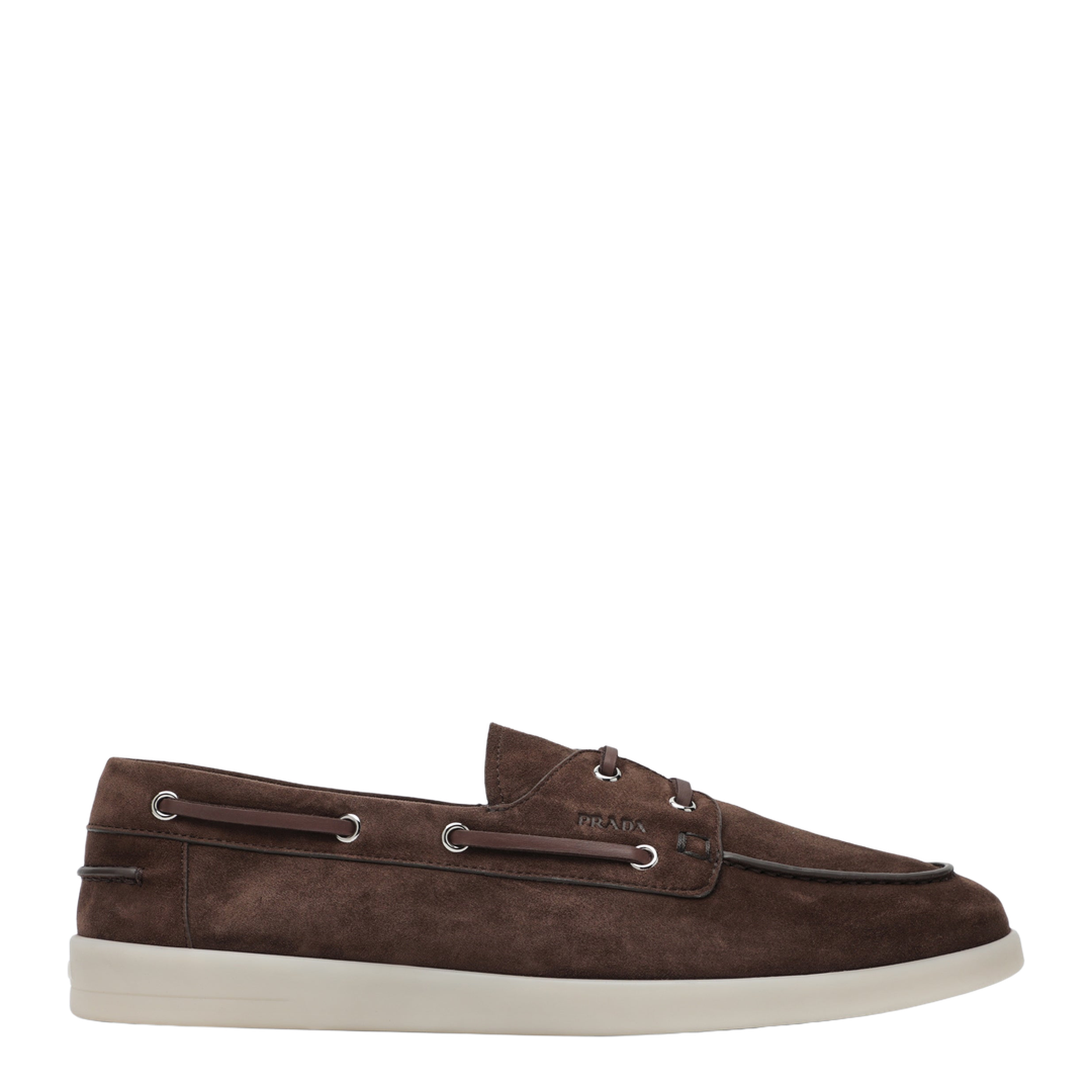 Brown Suede Boat Shoes