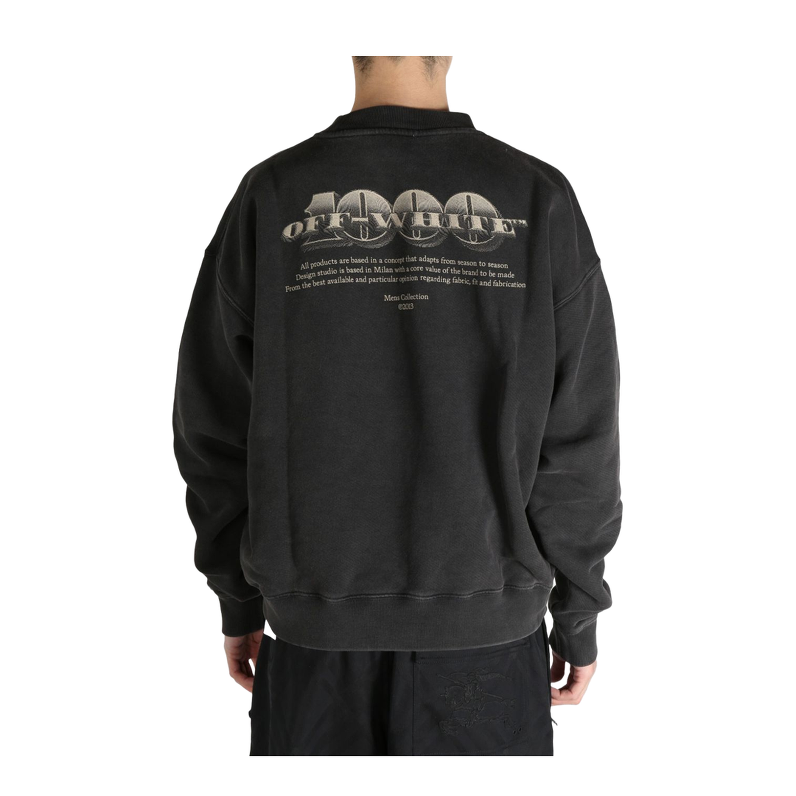 Off White Sweater Black