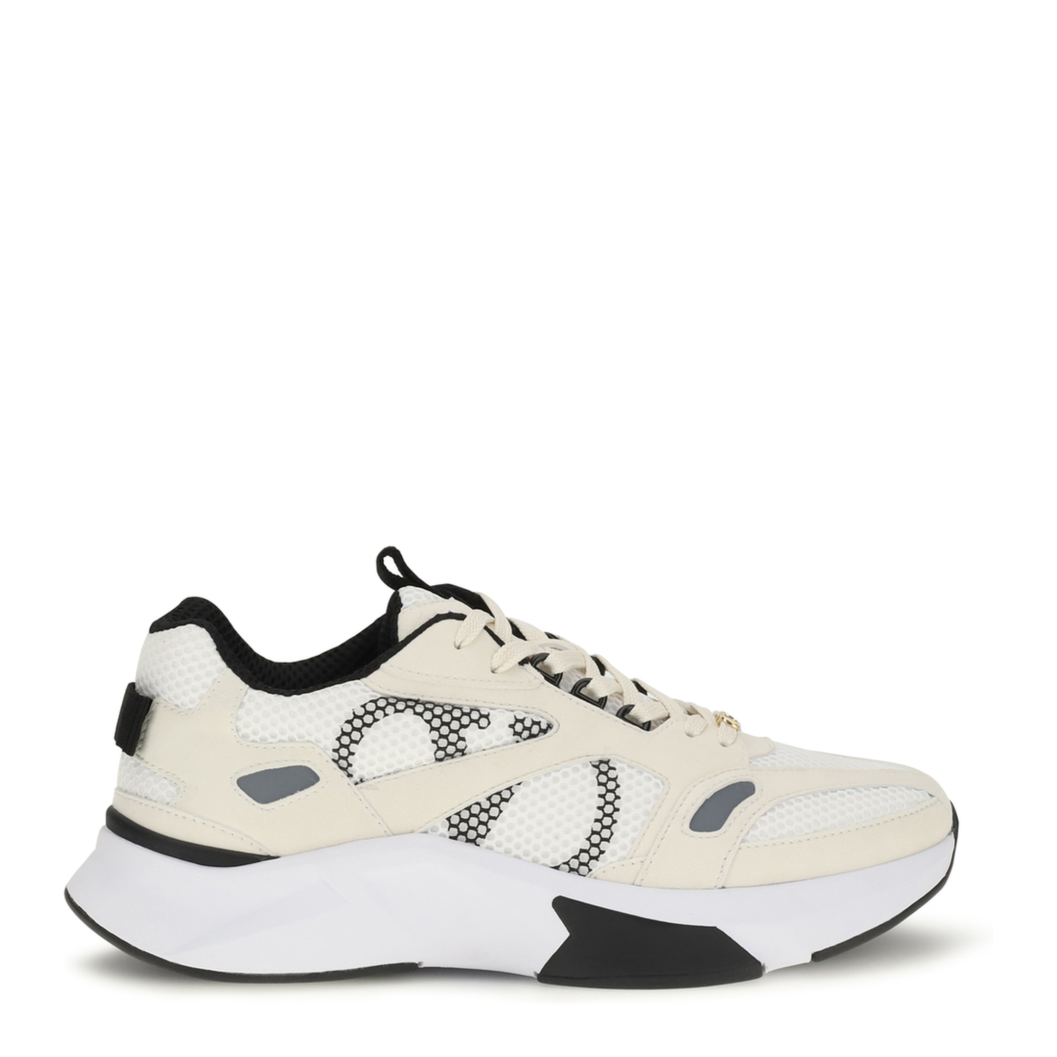 MAYFEYR - Valentino - Demivee Mesh And Suede Sneakers - 9Y2S0N88QAP0QV