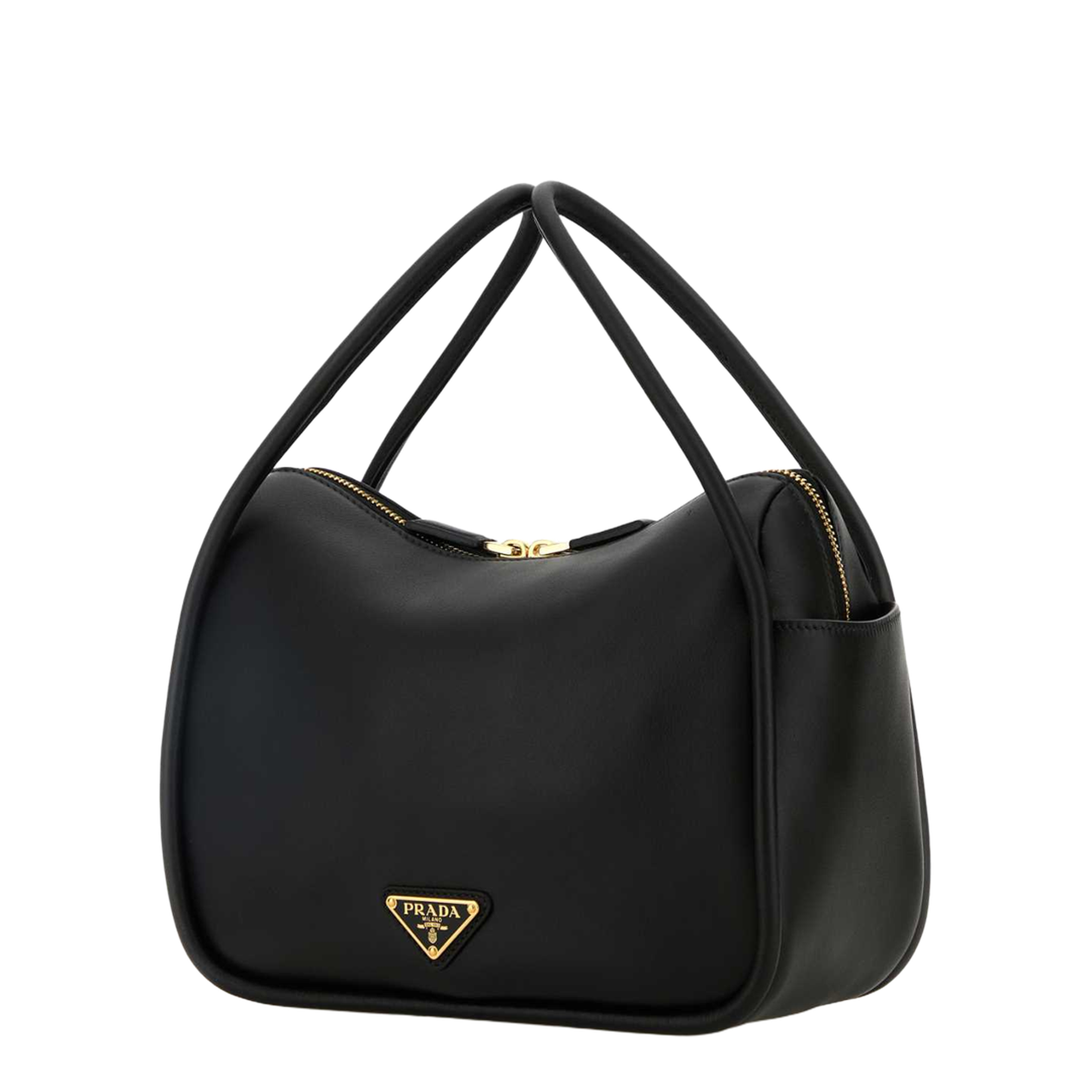 MAYFEYR - Prada - Black Leather Handbag - 1BA451VMVO2CYSF0002