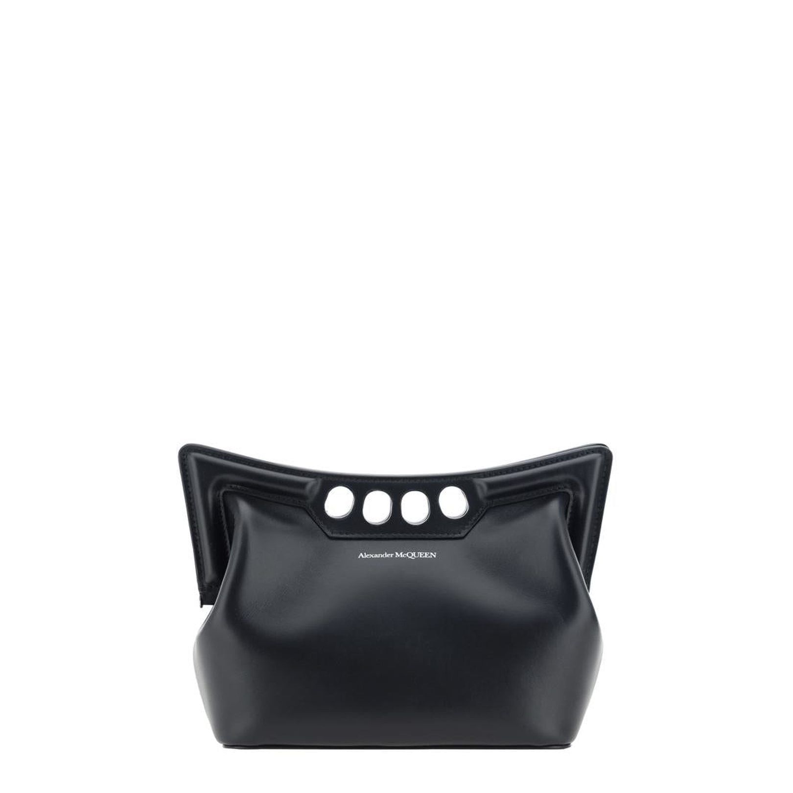 Mini Peak Leather Shoulder Bag