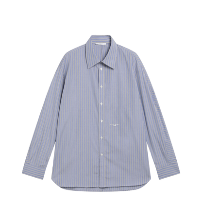 MAYFEYR - Givenchy - White/Blue Striped Poplin Shirt - BM615816PL131