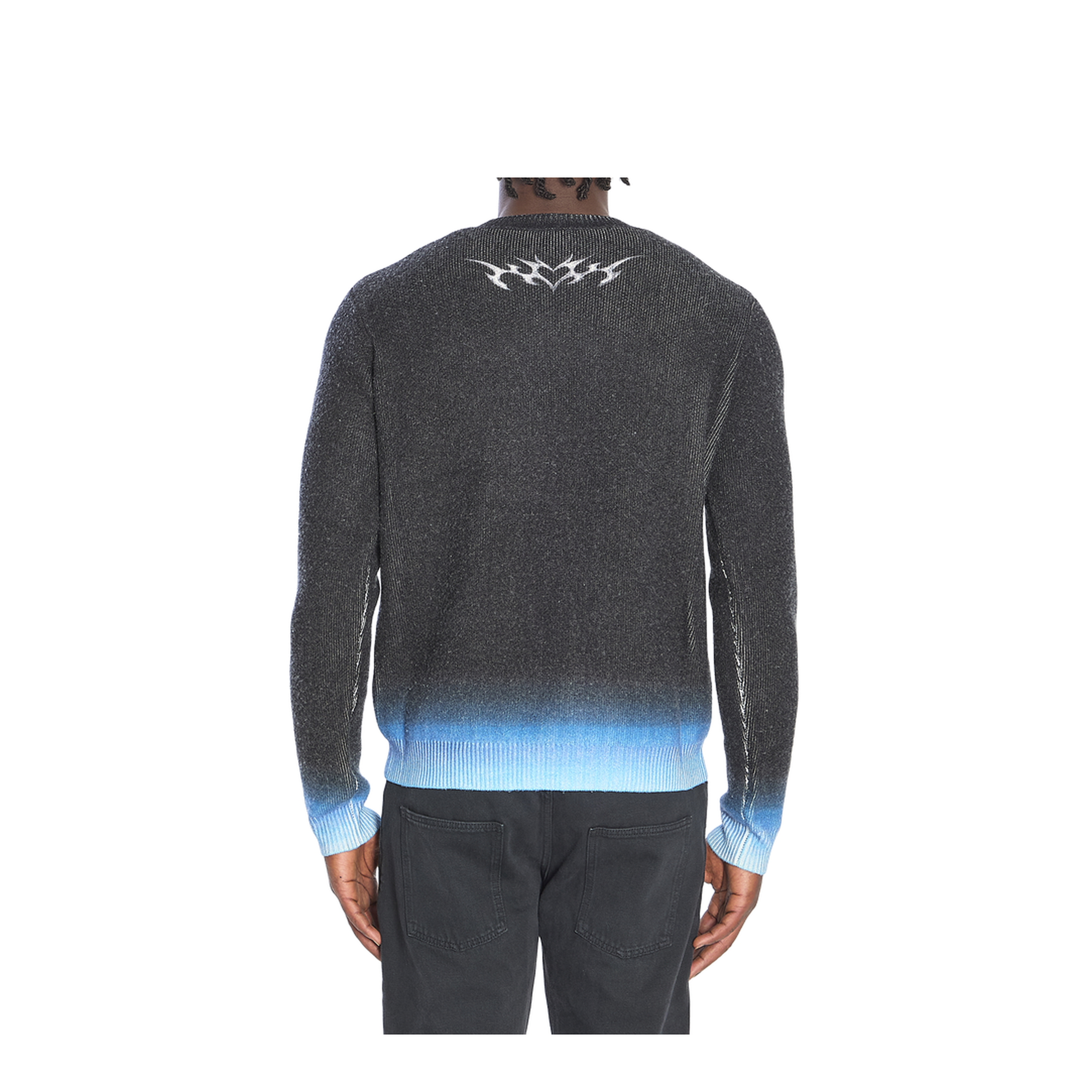 Sweater with Blades Print