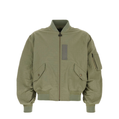 Bomber in Textured Monogram 72 Almond Green