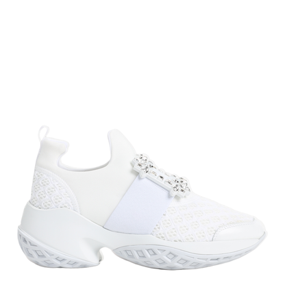 MAYFEYR - Roger Vivier - Run Strass Buckle Sneakers - RVW50624180KOT