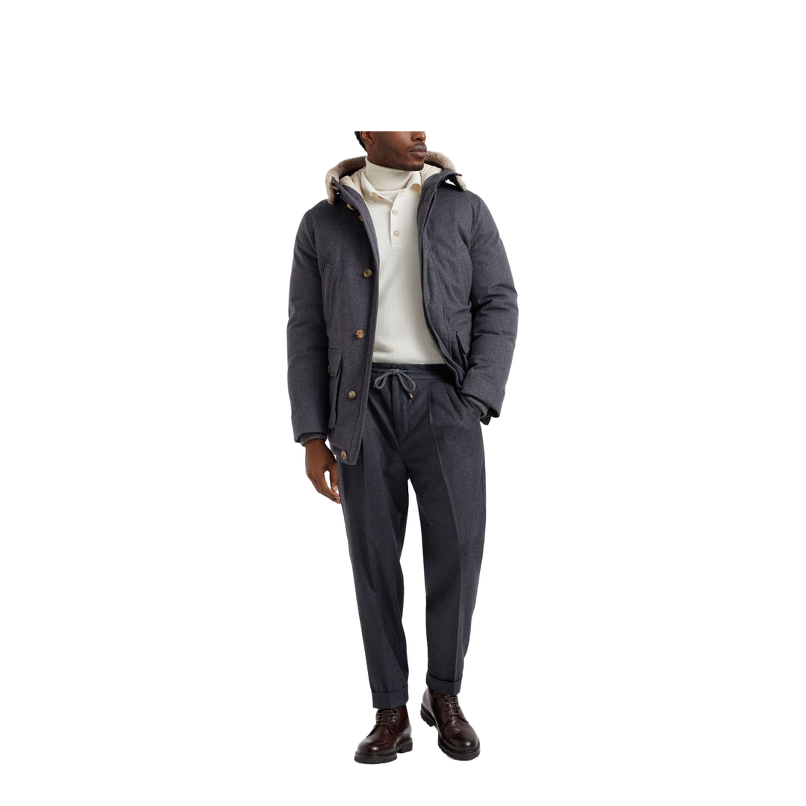 Front Pleat Pants