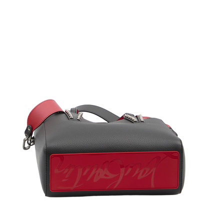 Black Grained Leather Bag