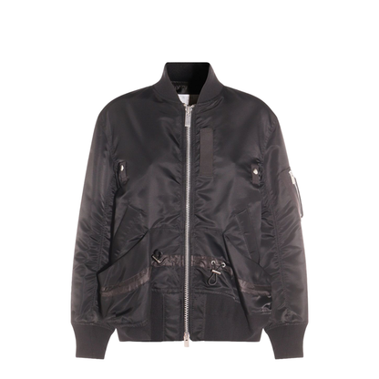Nylon Bomber Jacket