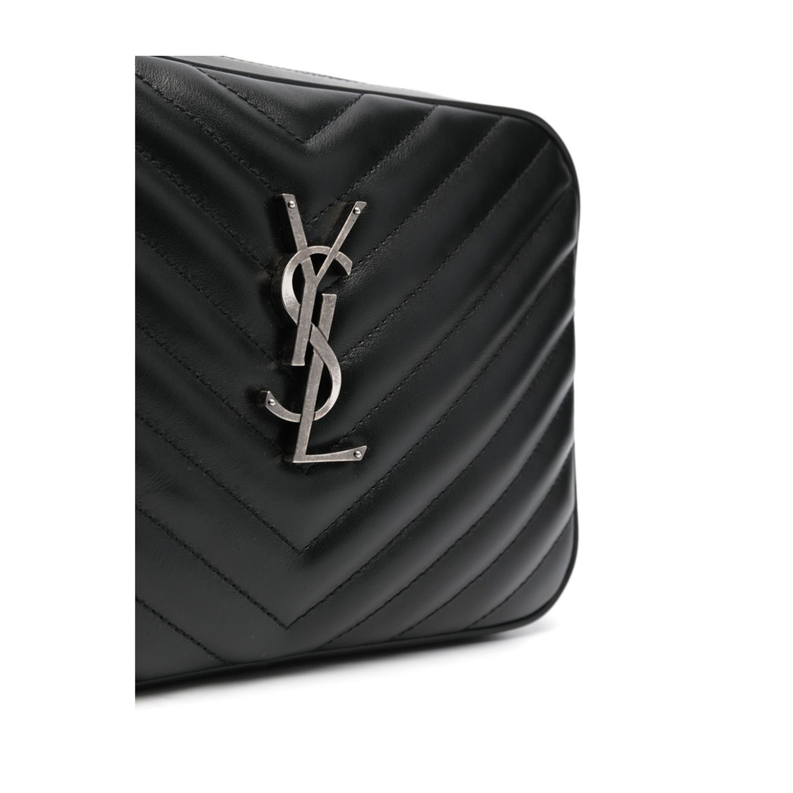 Lou Calfskin leather Camera Bags - Black