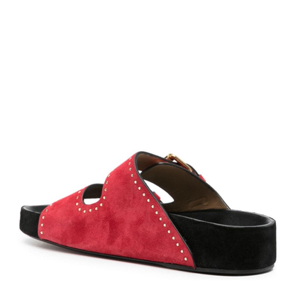 MAYFEYR - Isabel Marant - Lennyo Suede Sandals - SD0118FAB2B11S70SR