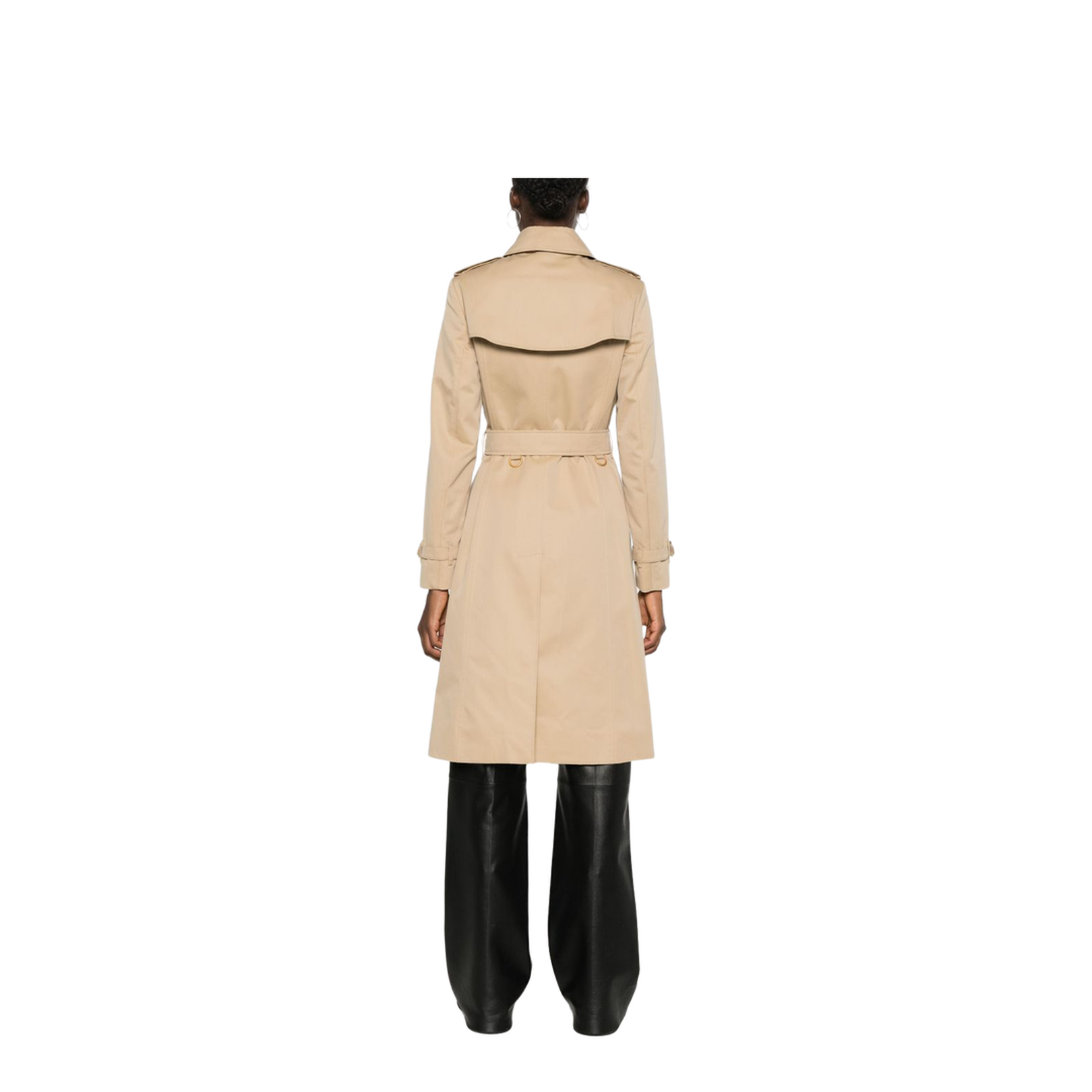 Chelsea Cotton Trench Coat - Beige