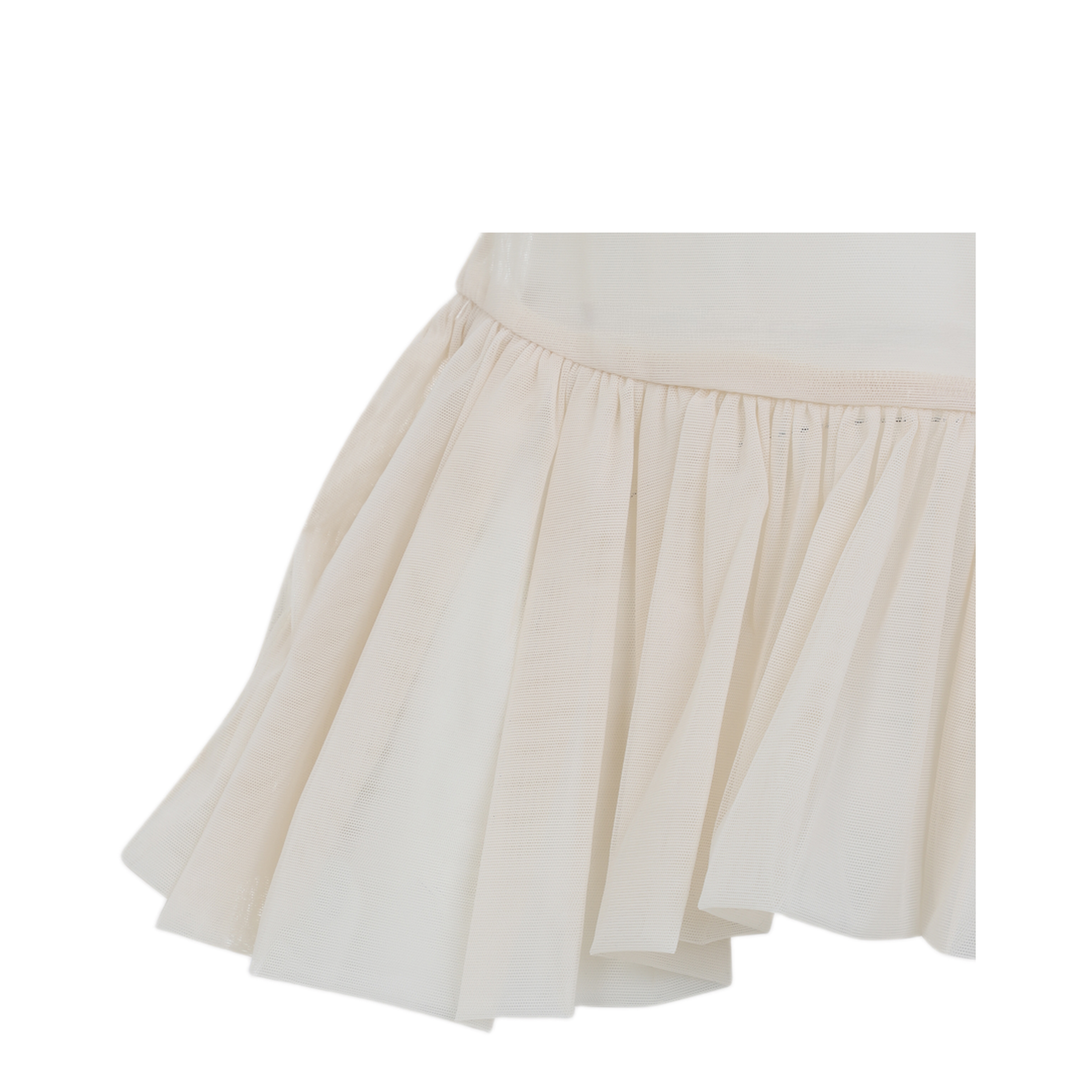 MAYFEYR - Simone Rocha - Sheer Ballet Peplum Top - 54251249NUDE