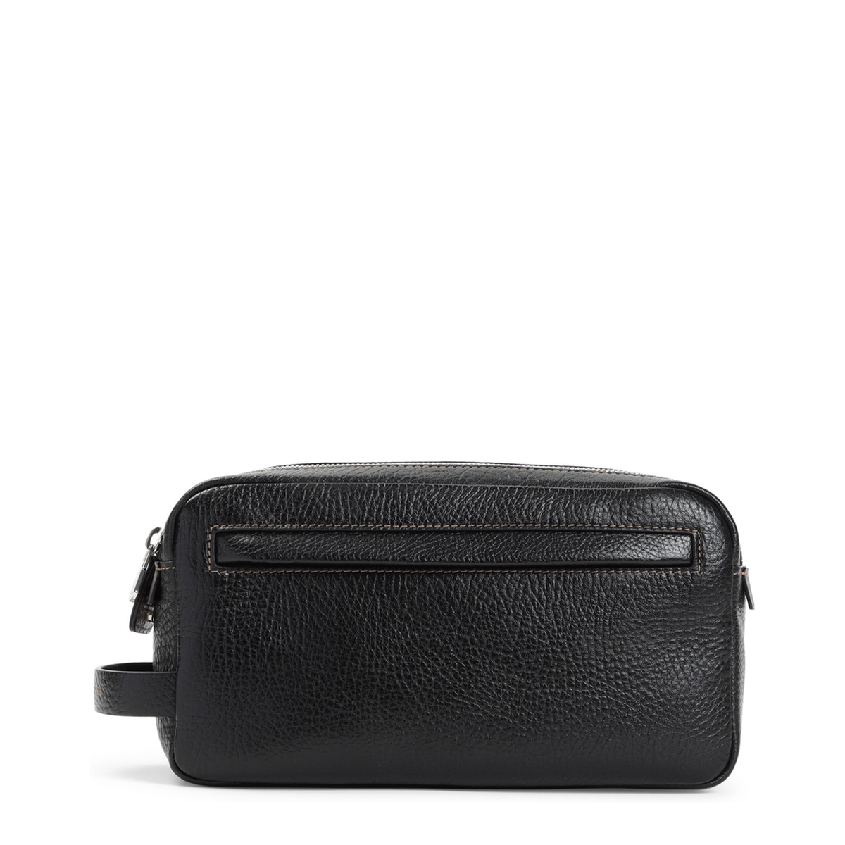 MAYFEYR - Brunello Cucinelli - Black Grained Leather Beauty Case - MWZIBU334
