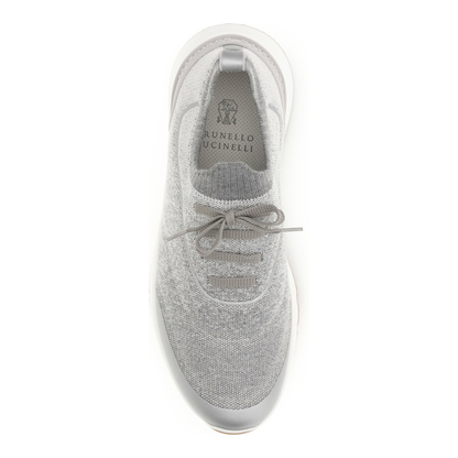 Techno Cotton Knit Sneakers Runners
