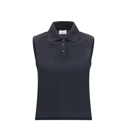 MAYFEYR - Saint Laurent - Cassandre Piqué Polo - 862601Y37ZE